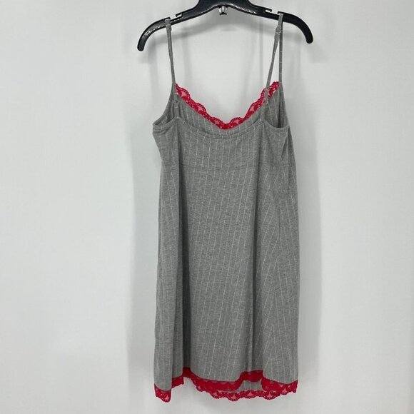 Adorable Lingerie Mickey Mouse red lace trim slip - Picture 2 of 16